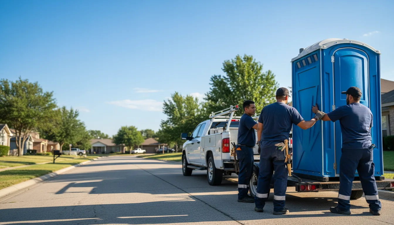Portable Toilet Rental in Lost Springs, KS near me